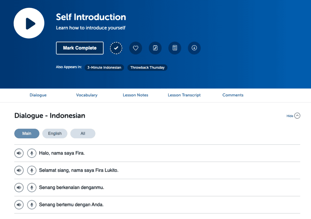 IndonesianPod101-Review-Example-Lesson-Dialogue-Notes